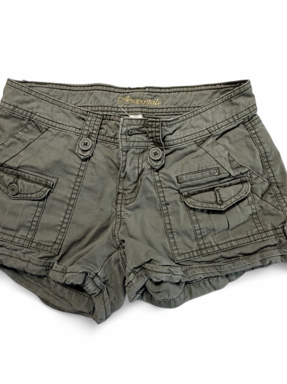 vintage Y2K Aeropostale low-rise utility cargo shorts